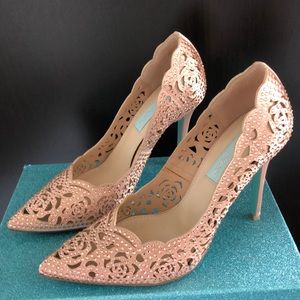 Elegant high heel shoes.